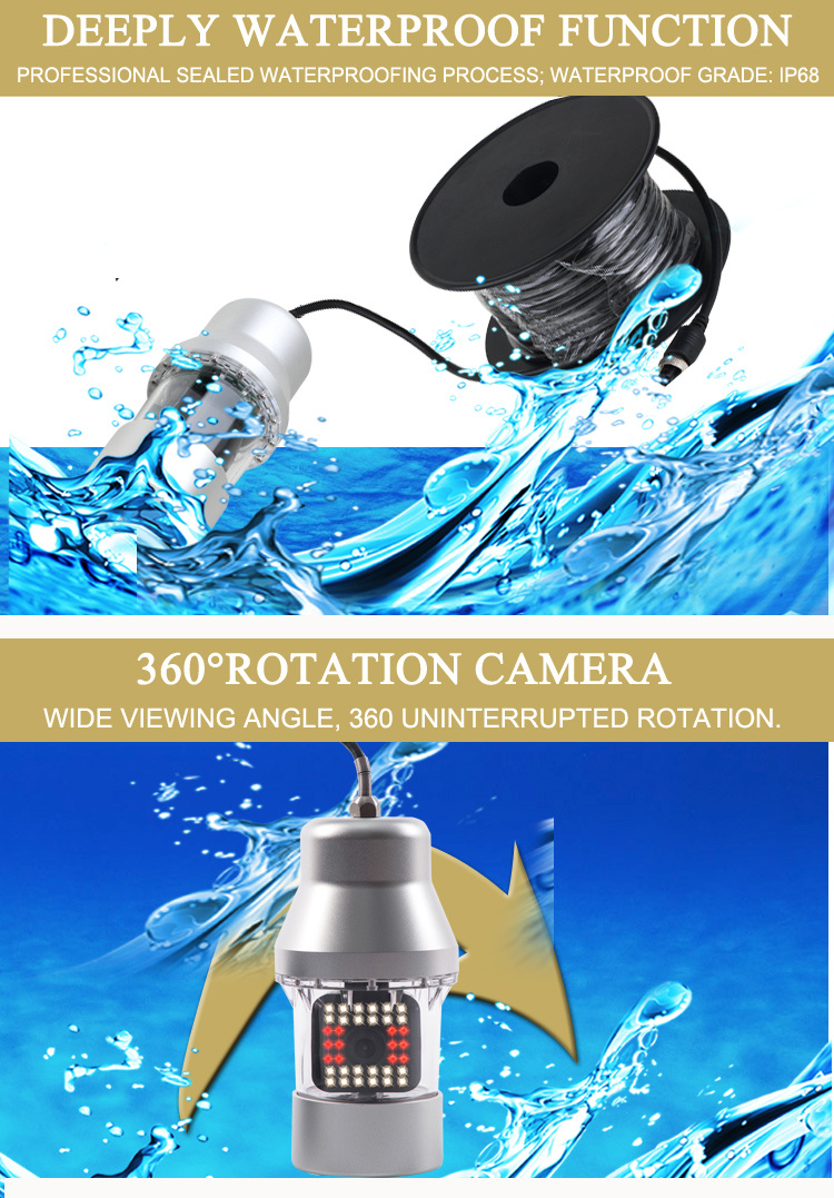 Fish Finder 360° Rotating Unde - Fish Finder Cable 评论和价格