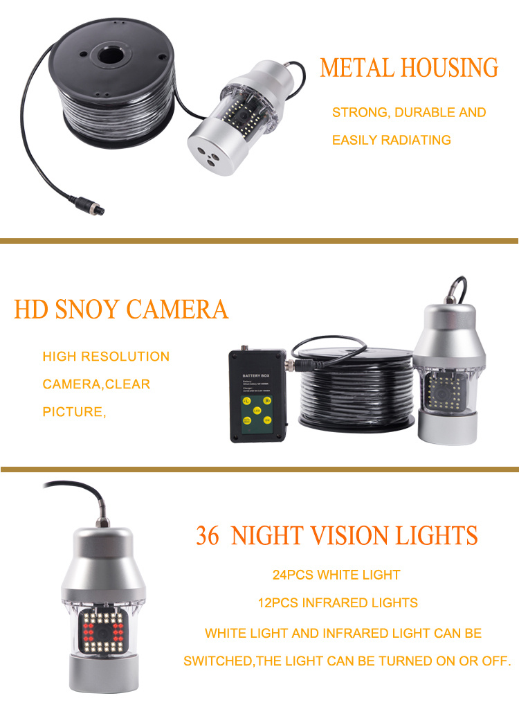 Fish Finder 360° Rotating Unde - Fish Finder Cable 评论和价格