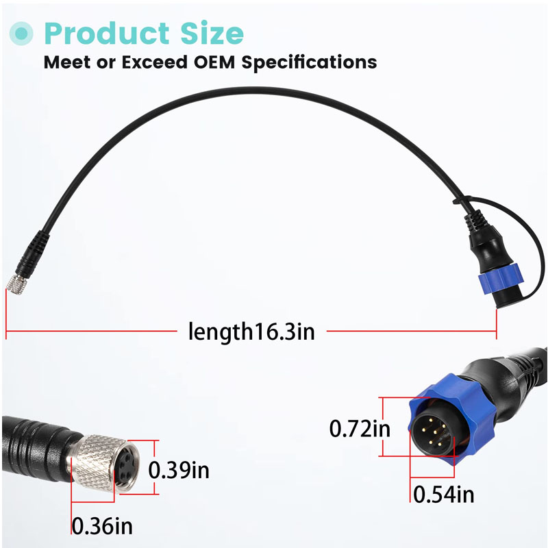 1852060, 29594, MKR-US2-10 Son - Fish Finder Cable 评论和价格