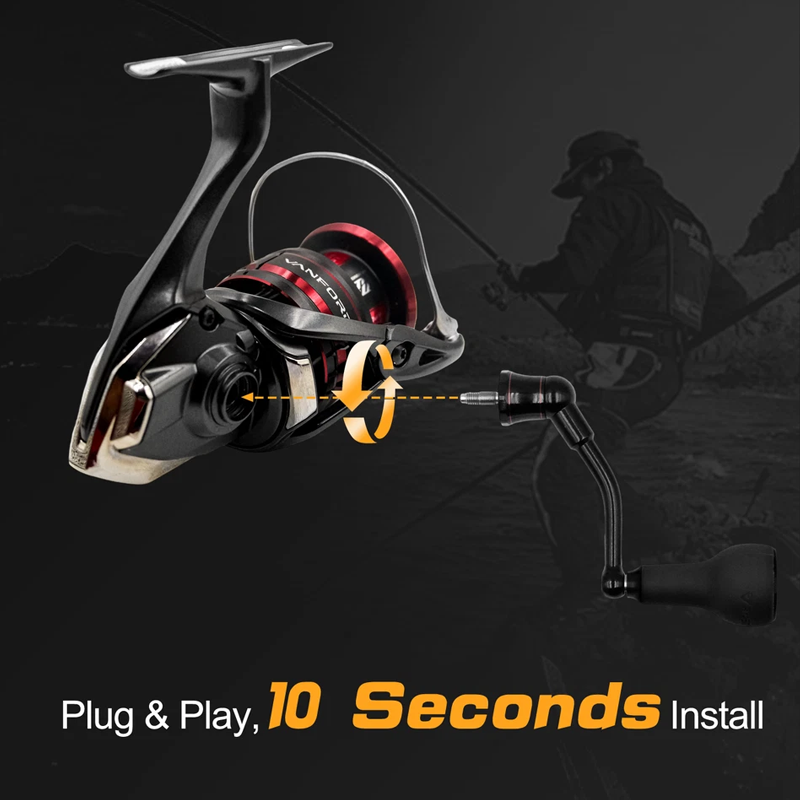63mm Spinning Handle with TPE  - Daiwa Reel Fuego 评论和价格