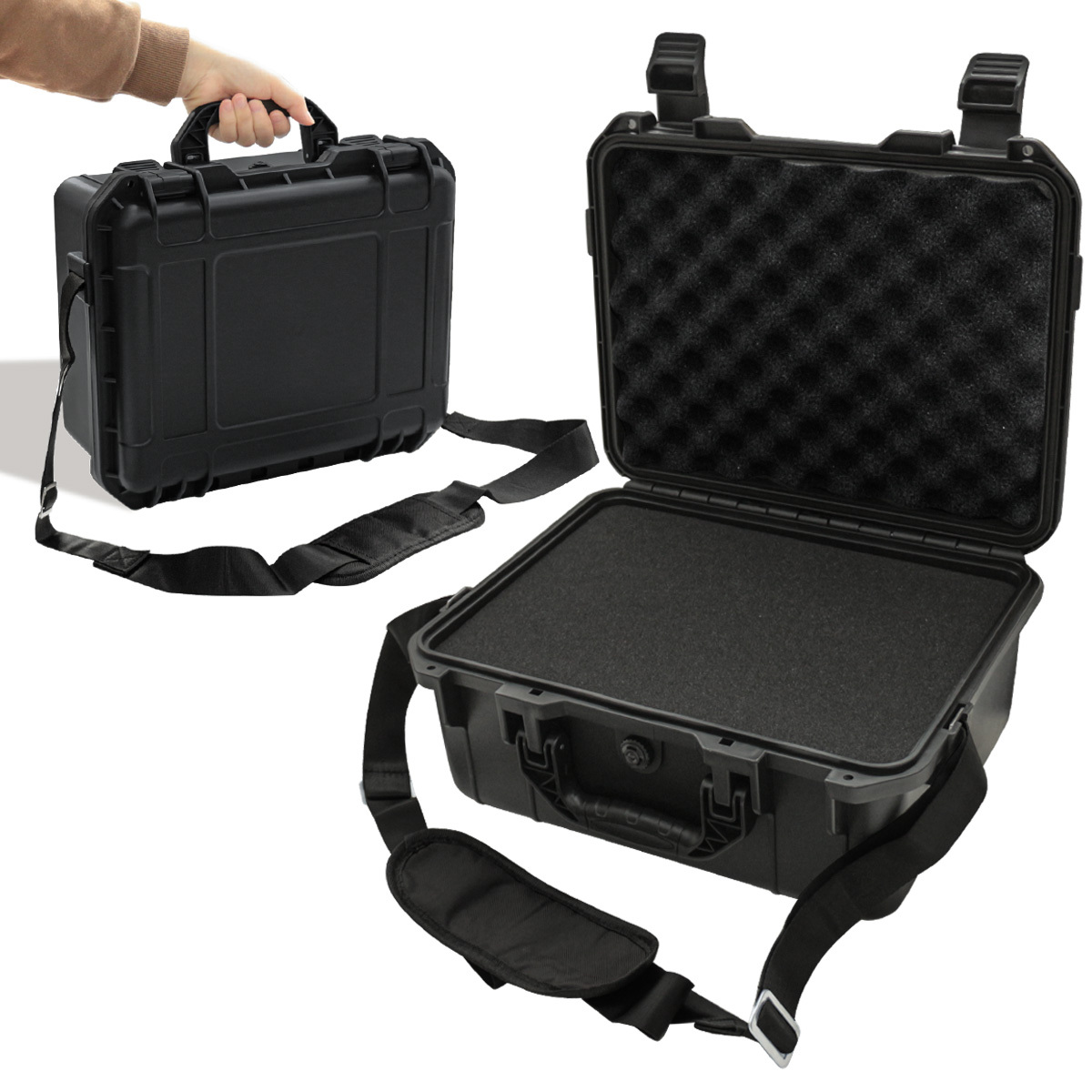Equipment Hard Case with Pre-c - Fish Finder Case 评论和价格