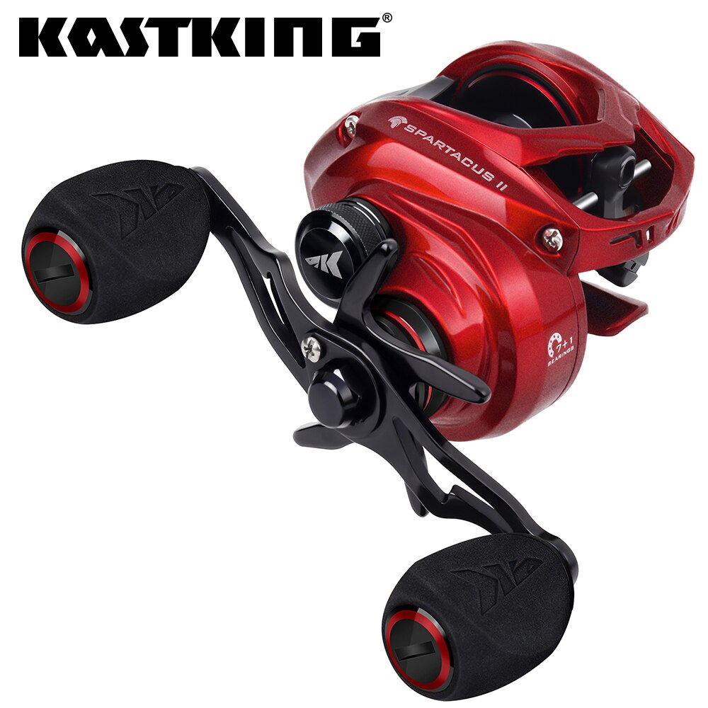 KastKing Spartacus II Red Colo - Kastking Reel Zephyr 评论和价格