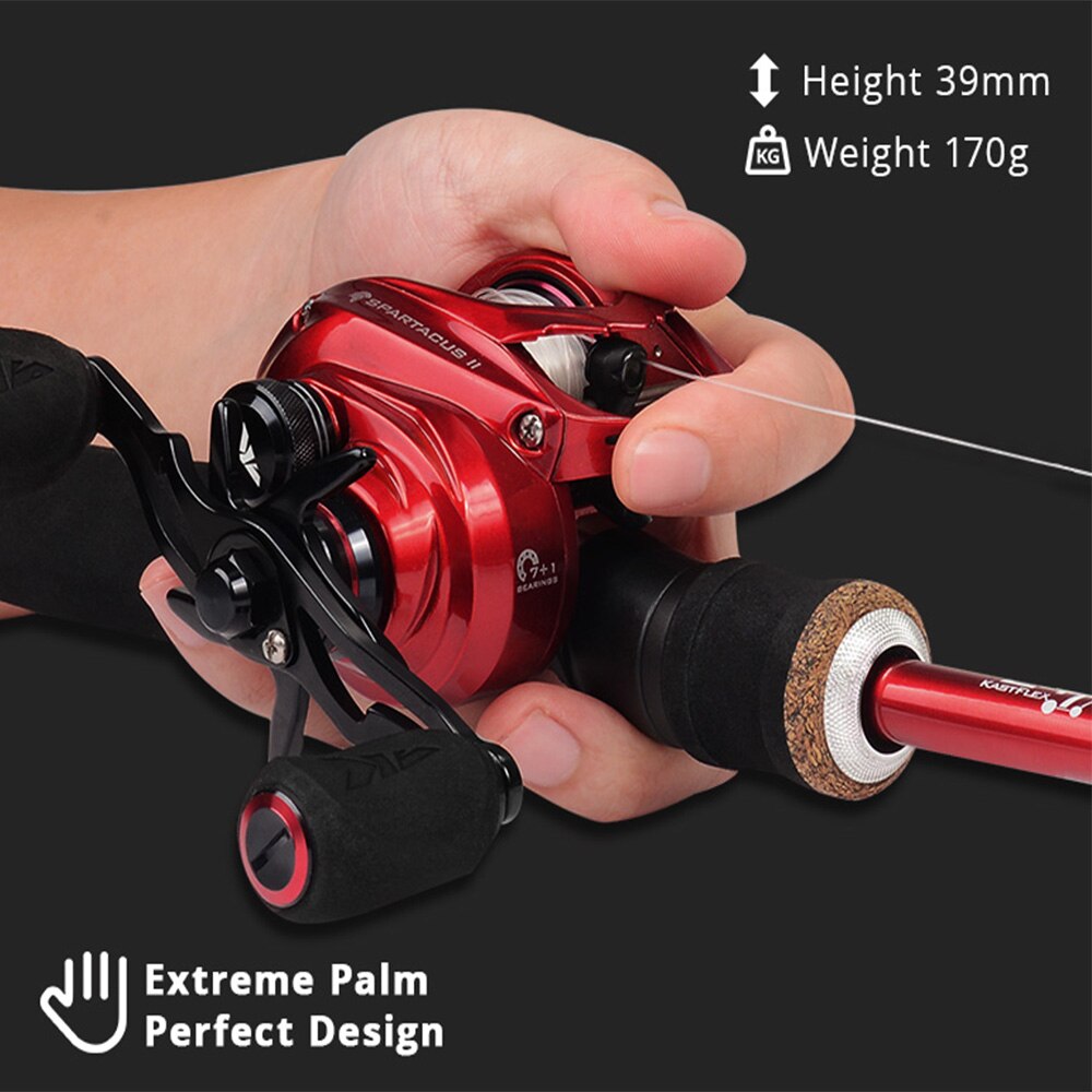 KastKing Spartacus II Red Colo - Kastking Reel Zephyr 评论和价格