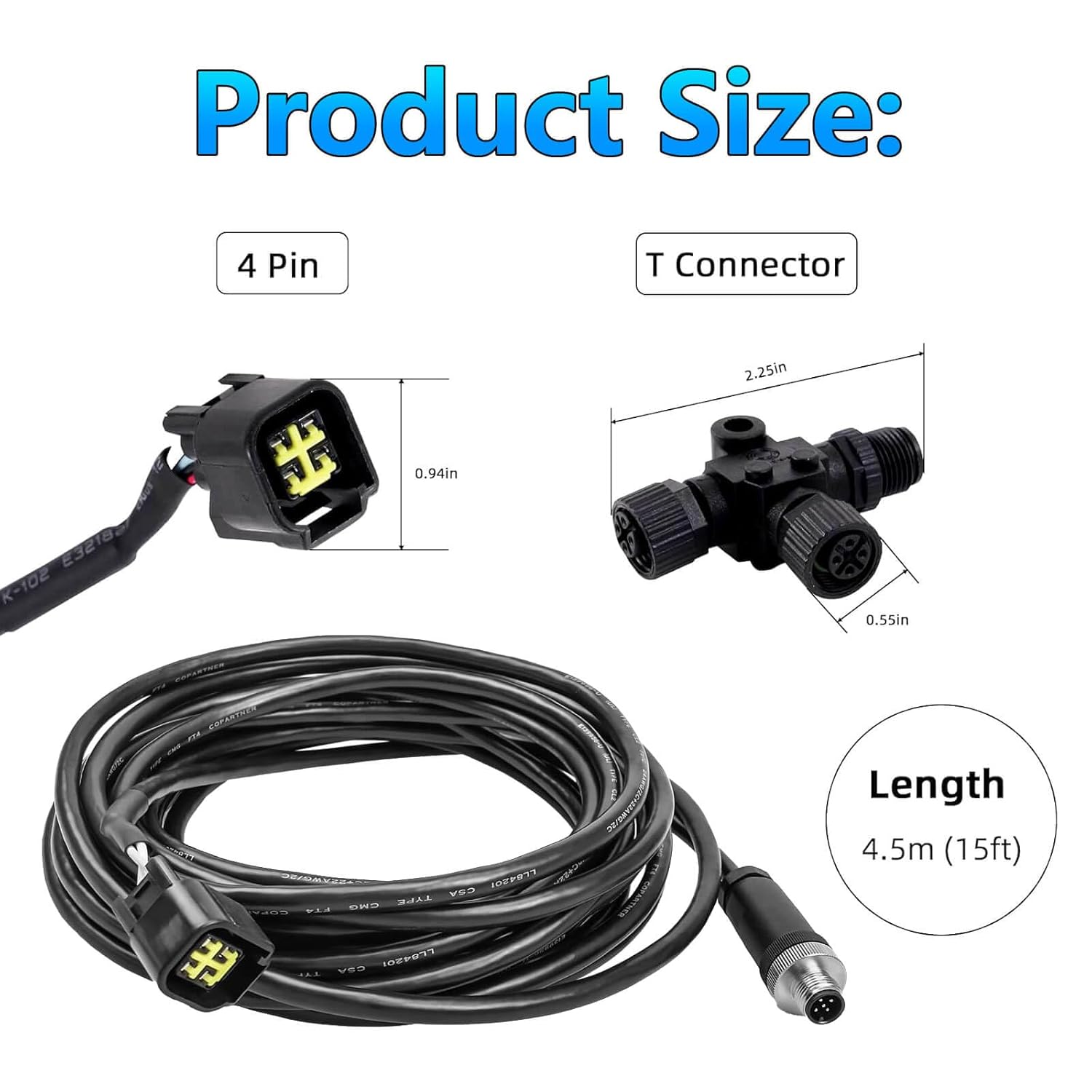 Engine Interface Cable NMEA200 - Fish Finder Cable 评论和价格