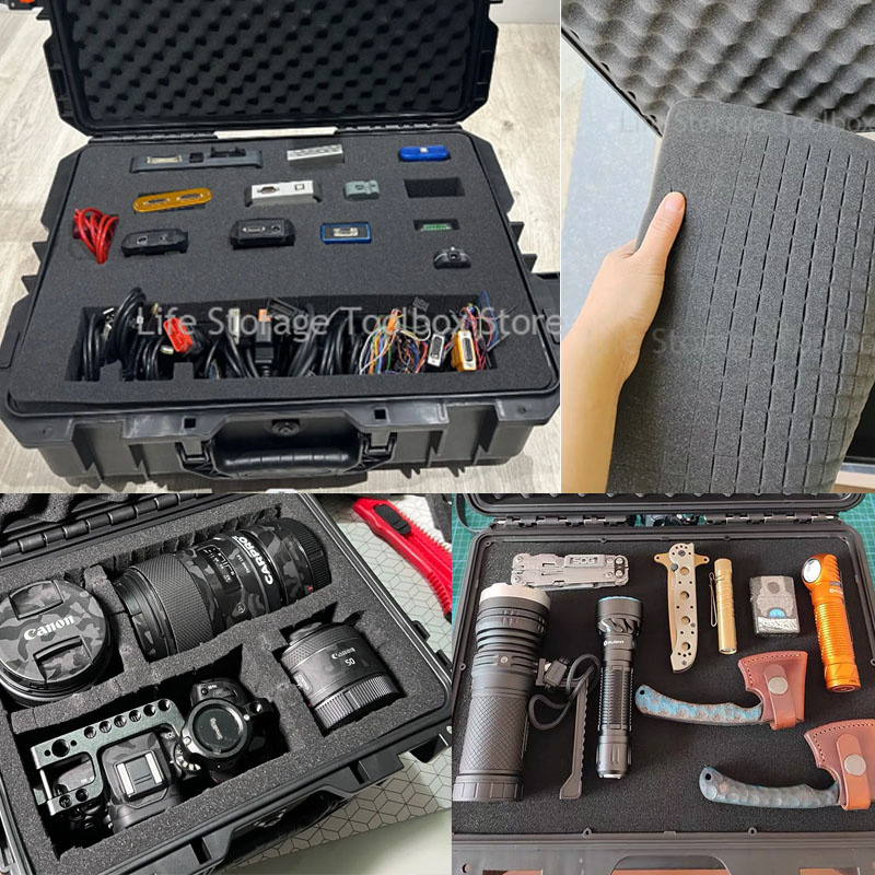 Large Tool Box ABS Waterproof  - Fish Finder Case 评论和价格