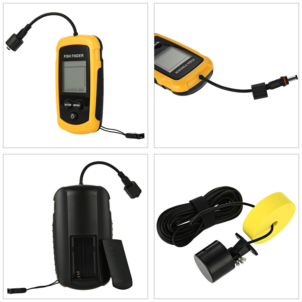 Alarm 100M Portable Sonar Fish - Fish Finder Portable 评论和价格
