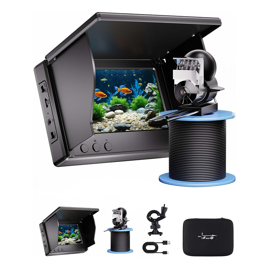 FOURQ Handheld 1080P 4.3'' LCD - Fishing Depth Finder 评论和价格