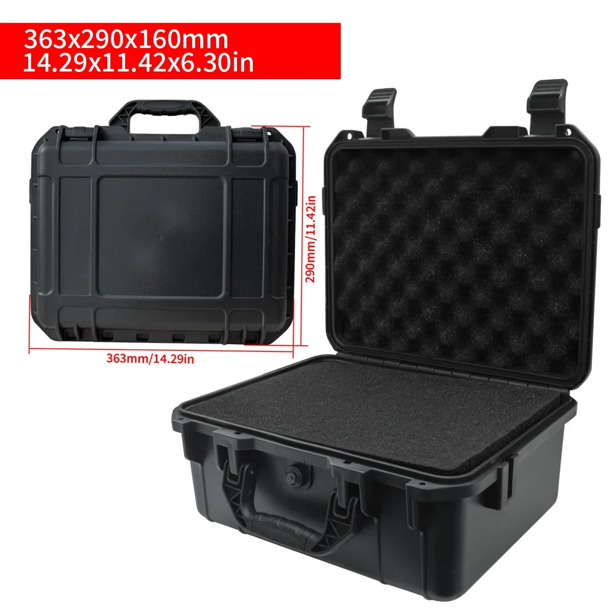1 portable toolbox with pre cu - Fish Finder Case 评论和价格