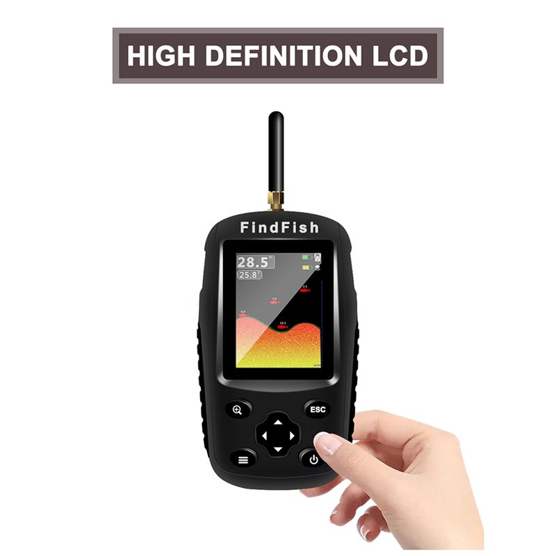 Quality Smart English Russian  - Fish Finder Portable 评论和价格